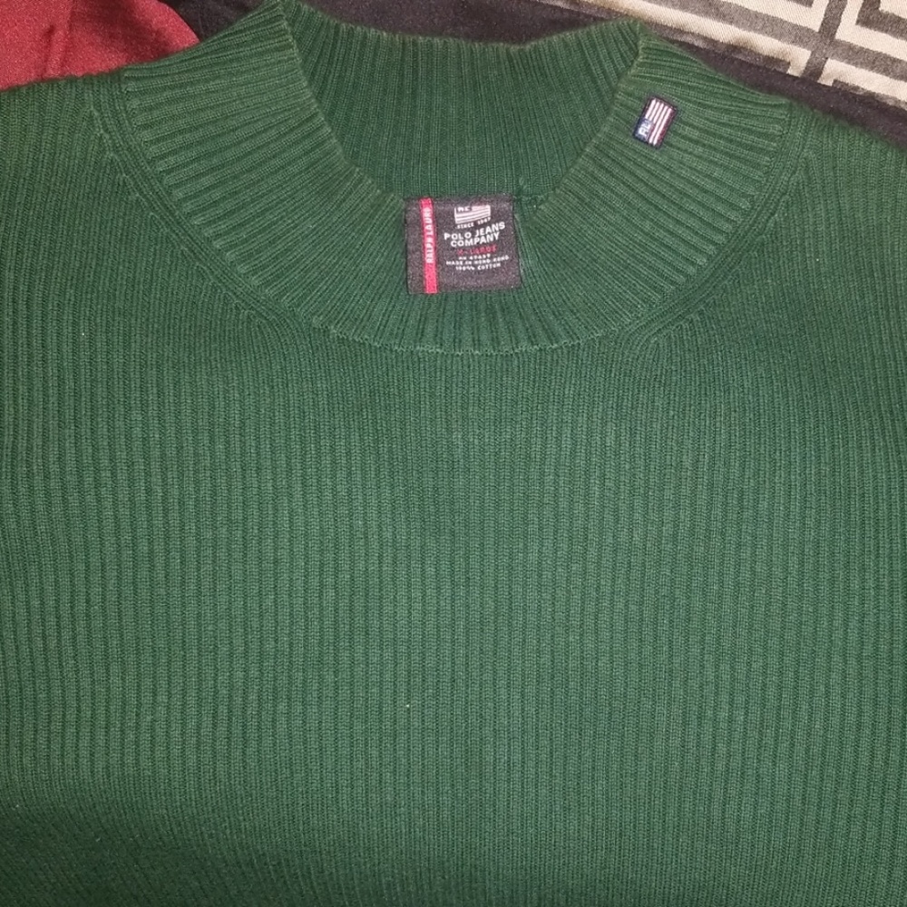 Vintage Polo Jean's Mock neck